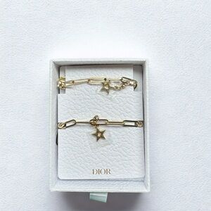 Dior Beauty Gold Star Bracelet/Phone Charm